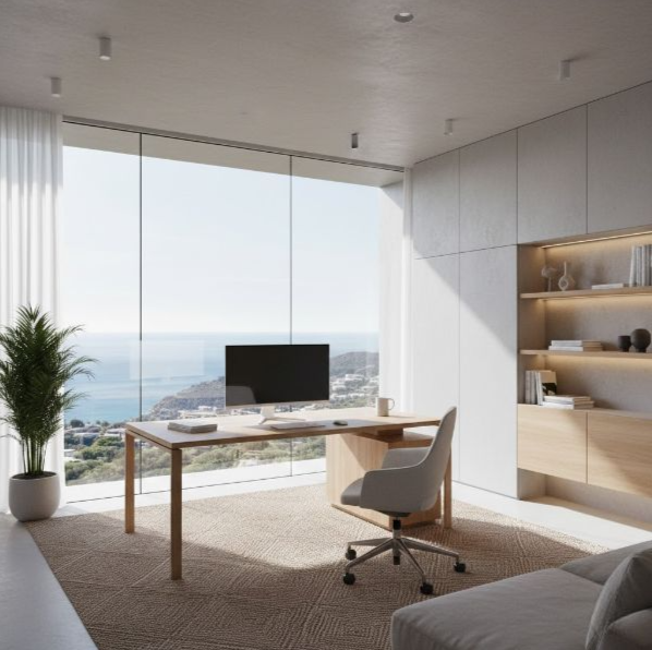 Oficina moderna reformada